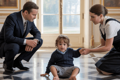 El hijo del millonario solo gatea hasta que la humilde limpiadora hace algo asombroso