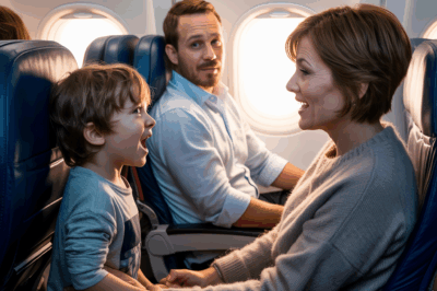 Cuatro años después de la muerte de su esposo, su hijo la dejó sin palabras en el avión