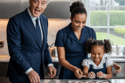 Millonario regresa a casa y se sorprende: la nueva empleada negra y la única chica en la cocina dejan a todos sin palabras