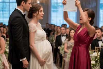 El novio celebra el embarazo de su esposa, pero un papel arruina la boda inesperadamente