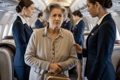 Auxiliares de Vuelo Niegan el Acceso a Clase Ejecutiva a una Abuela—La Verdad Que Sorprendió a Todos