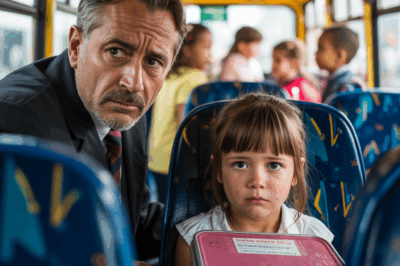 El impactante descubrimiento del chofer de autobús tras ver a una niña llorar