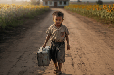 “Iba a la escuela con hambre… hoy su historia emociona al mundo entero”