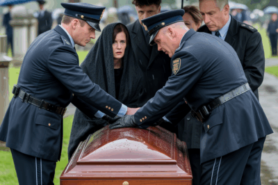 Policías irrumpen en funeral, abren el ataúd y revelan un secreto que nadie imaginaba