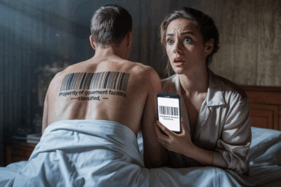 Descubrí un Tatuaje de Código de Barras en la Espalda de mi Esposo Mientras Dormía: Escaneé el Código y Casi Me Desmayo