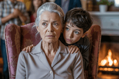 “Su nieto le confesó la verdad sobre su familia… y ella les dio una lección”