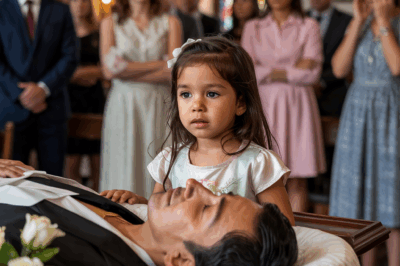 La Niña Mira a su Papá en el Ataúd y Dice Esto: Lo Que Sucedió Después Sorprendió a Todos en el Funeral