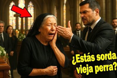 En el funeral de mi esposo… mi hijo me abofeteó por la herencia  y terminó sin nada”