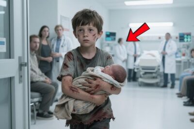 Un niño de 7 años, herido, llevó en brazos a su hermanita a la sala de urgencias. Lo que dijo después fue tan conmovedor que la enfermera llamó inmediatamente a la policía./th