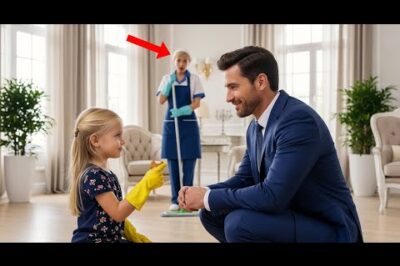 “Nadie se atrevía a hablar con el estricto millonario… Hasta que la hija de un empleado le dio una galleta que derritió su corazón.” /th