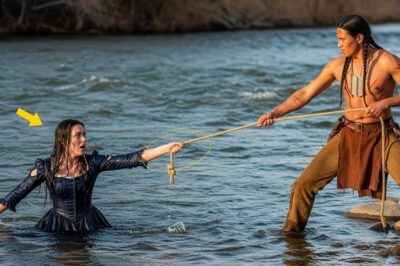 Un Apache solitário salva a una joven en el río… Sin imaginar lo que el destino le tenía preparado