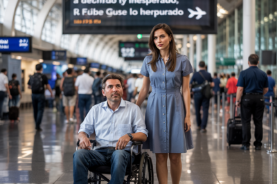 “Joven pierde su vuelo para ayudar a un desconocido y recibe lo inesperado ✈️❤️🤯” “Anna, una joven mexicana, sacrificó su vuelo importante para ayudar a un hombre con un pie lesionado que no podía llegar al aeropuerto. Lo que ella no sabía era que ese hombre era el dueño de la aerolínea. Una historia conmovedora sobre bondad y recompensas inesperadas que te dejará sin palabras. 🌟✨”