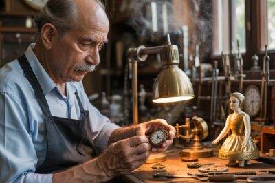 “El secreto del artesano de juguetes en México: Cuando los objetos viejos reviven la infancia perdida 🌟🎭”