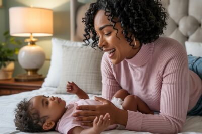 “La niñera negra solo quería consolar al bebé llorón… pero cuando el millonario la vio dormida con su hija en el suelo, explotó. Lo que pasó después te dejará sin palabras 😱👶🏾💔💰”
