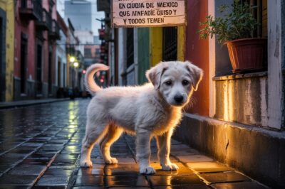 “¿Puede la muerte mentir? El misterio del cachorro fantasma en Ciudad de México que nadie quiso y todos temen” 🐾👻