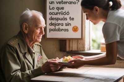 “¿Despedida por alimentar a un veterano? Lo que ocurrió después te dejará sin palabras 😱”