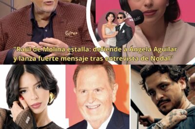 “Cazzu en silencio: ¿La relación con Nodal está en peligro? 😱🔥”¡Drama en el mundo del espectáculo! Raúl de Molina defiende a Nodal y Ángela Aguilar tras un escándalo que sacude las redes sociales, mientras el silencio de Cazzu desata especulaciones sobre tensiones en su relación. ¿Qué está pasando realmente detrás de cámaras? Descubre todos los detalles y cómo los fans están reaccionando. ¡No te lo pierdas! 👀🎤