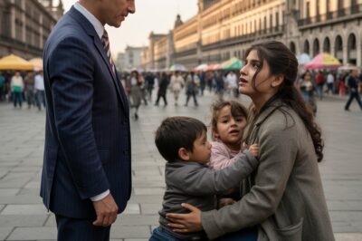 “Un Millonario Encuentra a Su Primer Amor en Ruinas… ¡Y Lo Que Hace Es Increíble!” 😲 En las calles de la Ciudad de México, un empresario exitoso se encuentra con su amor de infancia, ahora madre de dos niños pequeños y viviendo en la pobreza. Lo que ocurre después cambiará sus vidas para siempre. Una historia de amor, redención y segundas oportunidades que te dejará sin palabras. 💔✨
