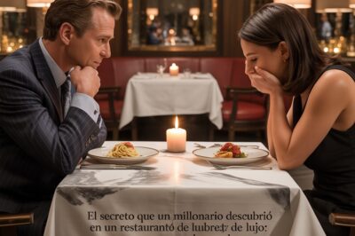 “EL SECRETO QUE UN MILLONARIO DESCUBRIÓ EN UN RESTAURANTE DE LUJO: SU EXESPOSA EMBARAZADA Y UNA VERDAD QUE LO CAMBIÓ TODO 😱”