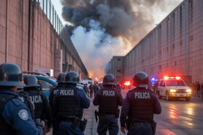“¡Explosión en el infierno! La fuga narca que expuso el corazón podrido de las cárceles en México” 💥🚔😱