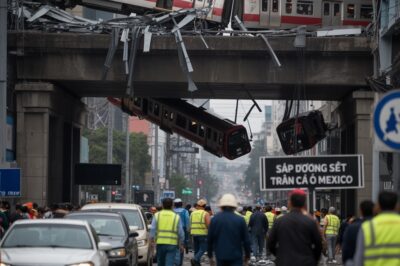 🌆💥 ¿Cómo se derrumba una ciudad sin que nadie escuche?  🟥 El colapso mortal de la Línea 12 del metro de Ciudad de México fue mucho más que un accidente: fue una advertencia ignorada, una tragedia anunciada y un grito colectivo por justicia.