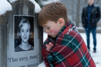 Businessman’s Quiet Visit to Late Wife’s Grave Turns Shocking When Child Appears… On a cold December day, Daniel Prescott faced a truth he never expected—a mysterious boy claiming to be his late wife’s son. What secret was buried beneath years of silence? This unforgettable encounter unveils a hidden past that could change everything. Don’t miss this heart-stopping story that redefines family forever! ❄️👦💔