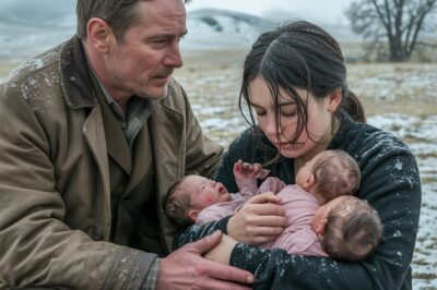 🌟 “El Secreto de la Sierra: Una Madre, Tres Bebés y el Hombre que Cambió sus Destinos para Siempre” 🌟