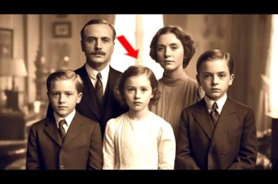 Una foto familiar de 1895 parece normal. Al hacer zoom en la niña, descubren algo imposible