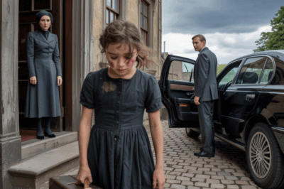 Niña es expulsada por su madrastra tras el funeral de su padre: Un millonario irrumpe y revela un secreto devastador