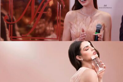 Nadia Ferreira presenta su perfume