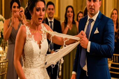 El día de nuestra boda, mi esposo me rompió el vestido — el fotógrafo captó todo
