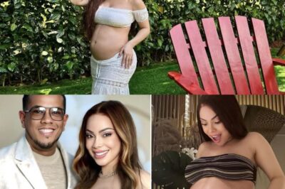 Lamaterialista esconde el rostro de su bebé