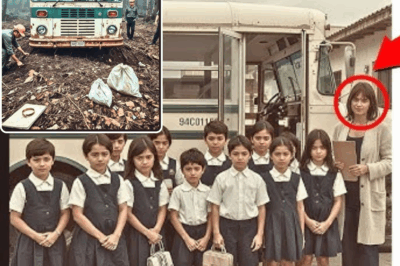 “¡Impactante! 15 niños desaparecidos en 1986: el misterio del autobús hallado 32 años después”