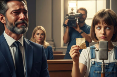 Niñita CIEGA irrumpe en audiencia de millonario sin abogado: “¡Yo voy a salvarte de la prisión!”….