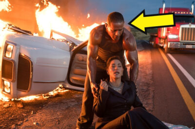 Camionero Rescató a Mujer Atrapada en un AUTO EN LLAMAS—Hasta Descubrir Quién Era Realmente