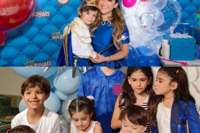 ¡Sherlyn le celebró el cumpleaños a su pequeño príncipe con una fiesta mágica!