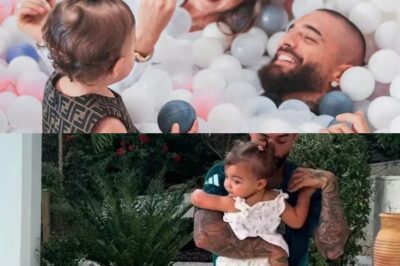 Maluma reveló el rostro de su hija Paris