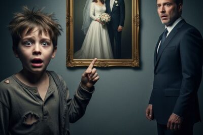 Un niño sin hogar vio una foto de boda y susurró: “Esa es mi mamá” – Descubriendo un secreto de una década que destrozó el mundo de un millonario