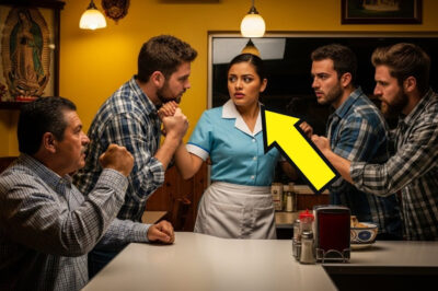 Mesera mexicana es intimidada por gringos — hasta que un camionero solitario hizo esto…