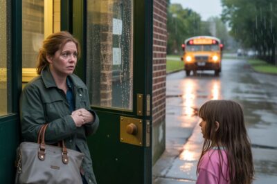 Ayer en la escuela, vi a mamá. Me dijo que ya no fuera contigo —dijo mi hijo. Al día siguiente, fui a recogerlo temprano, y lo que vi me cambió el mundo por completo.