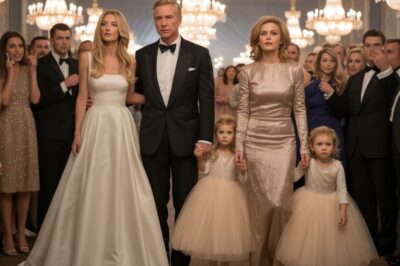 Un multimillonario, ansioso por hacer alarde de su éxito, invita a su exesposa a su lujosa boda solo para quedar atónito cuando ella llega con un par de gemelos que él nunca supo que existían