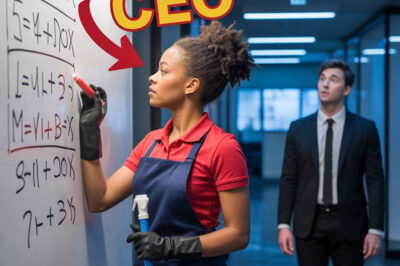 MADRE SOLTERA CONSERJE RESUELVE PROBLEMA DE $500M — LO QUE HIZO EL CEO DEJÓ A TODOS SIN PALABRAS