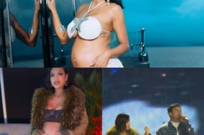 Silvestre en pleno escenario revela el genero del bebé de Natti Natasha