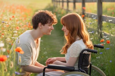 El chico se enamoró de una chica paralizada en el campo, pero no sabía que la chica era…