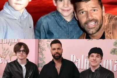 Así de cambiado luce Valentino, uno de los mellizos de Ricky Martin