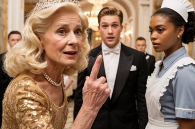 “SI BAILAS ESTE VALS, TE CASAS CON MI HIJO…” El millonario se burló, pero la criada negra era campeona de baile.