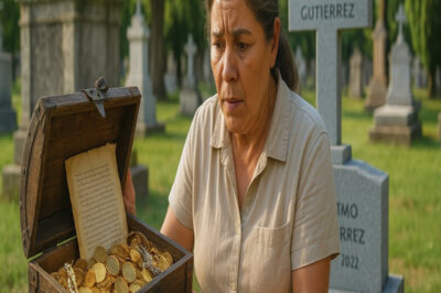 Campesina Humilde Encontró un Cofre Viejo en la Tumba de su Esposo… Nadie Imaginaba lo que Había