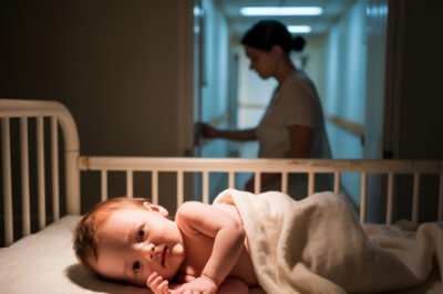La bebé nació sin ojos—su propia madre se fue, dejándola sola en la cuna del hospital.