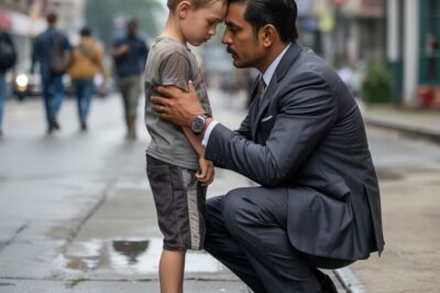 El muchacho le dijo al millonario: “No necesito dinero, sólo necesito que me abracen como a tu hijo”