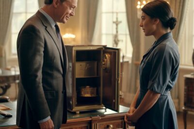 Un millonario dejó su caja fuerte abierta para atrapar a su empleada doméstica, pero la reacción de ella lo hizo llorar.